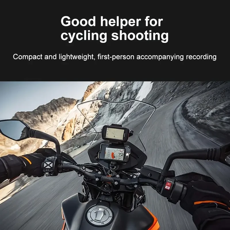 PULUZ Magnetic Quick Release Motorcycle Helmet Chin Strap Mount (Black)