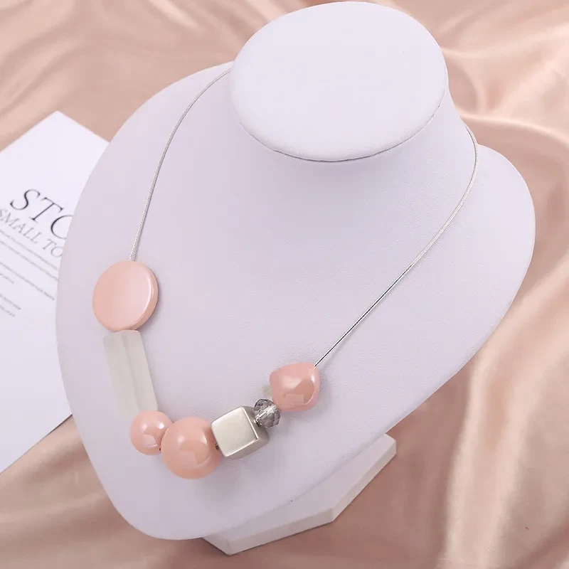 Pendant Bead Irregular Temperament Sweater Chain