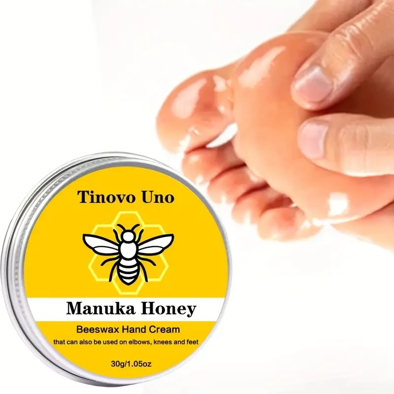 Tinovo Uno Manuka Honey Beeswax Hand Cream: 30g/1.05oz