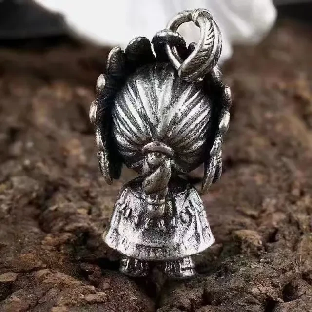 Indian Witch Doll Personality Vintage Pendant