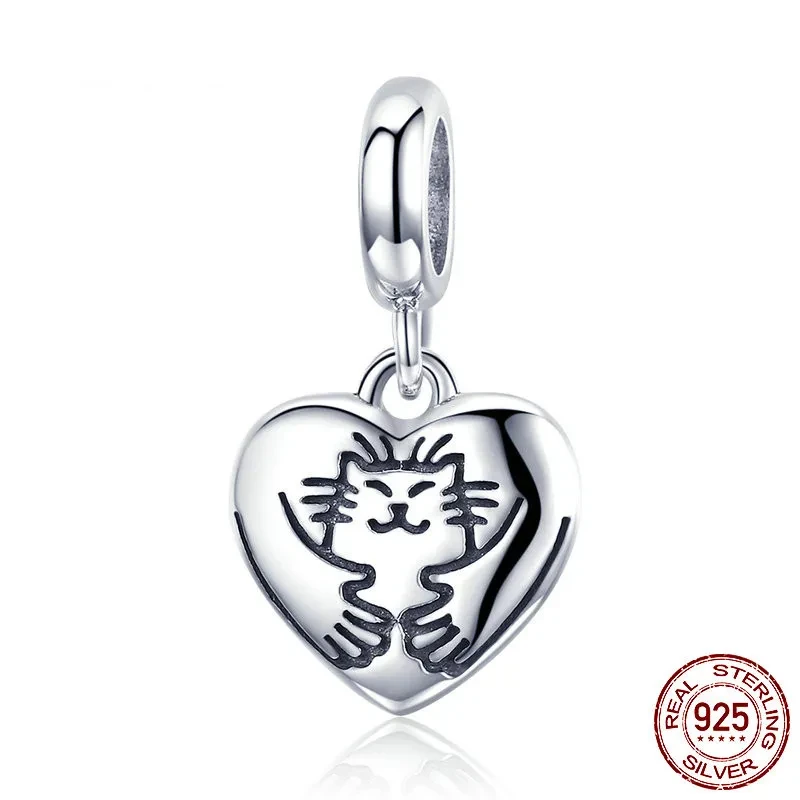 Sterling Silver Guardian Pet Kitty Pendant