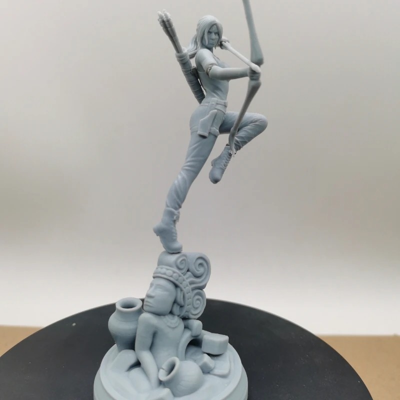 Lauras Adventure Resin Figure 1/24 Scale 115mm Model Kit
