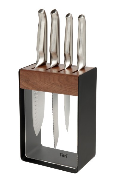 Pro Limited Edition Black Knife Block Set 5 Piece - Furi