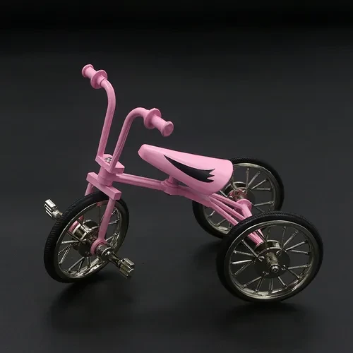 Simulation bicycle model assembled toy