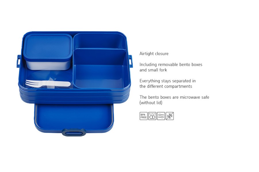 Bento Box Large Vivid Blue - Mepal