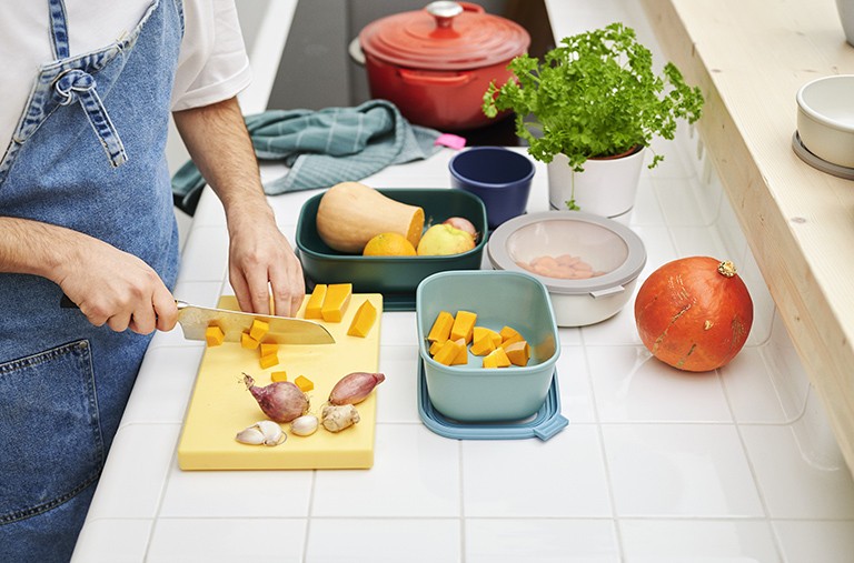 Cirqula Rectangle Small Set 3-Piece Nordic White - Mepal