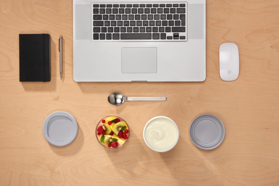 Cirqula Round 1000ml Nordic White - Mepal