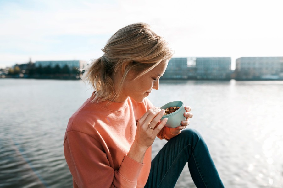 Cirqula Round 1000ml Nordic White - Mepal