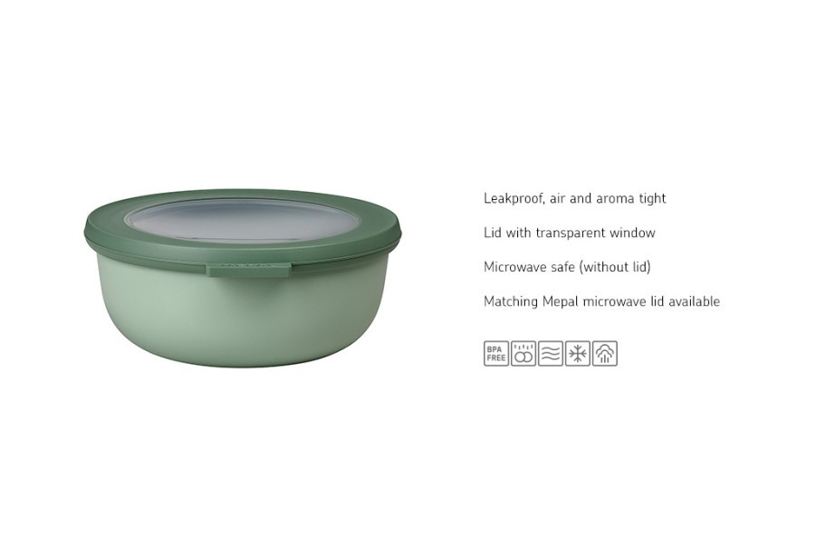 Cirqula Round 750ml Nordic Sage  - Mepal