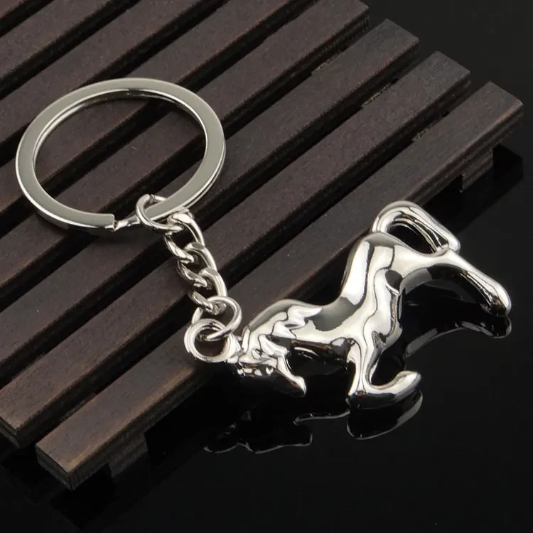 New Pony Keychain Metal Creative