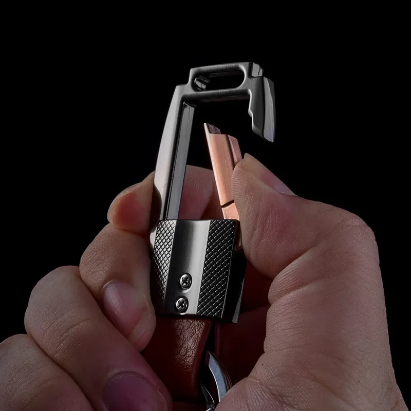 Atmospheric Waist Buckle Belt Key Chain