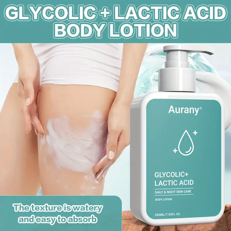AURANY Glycolic+Lactic Acid Body Lotion