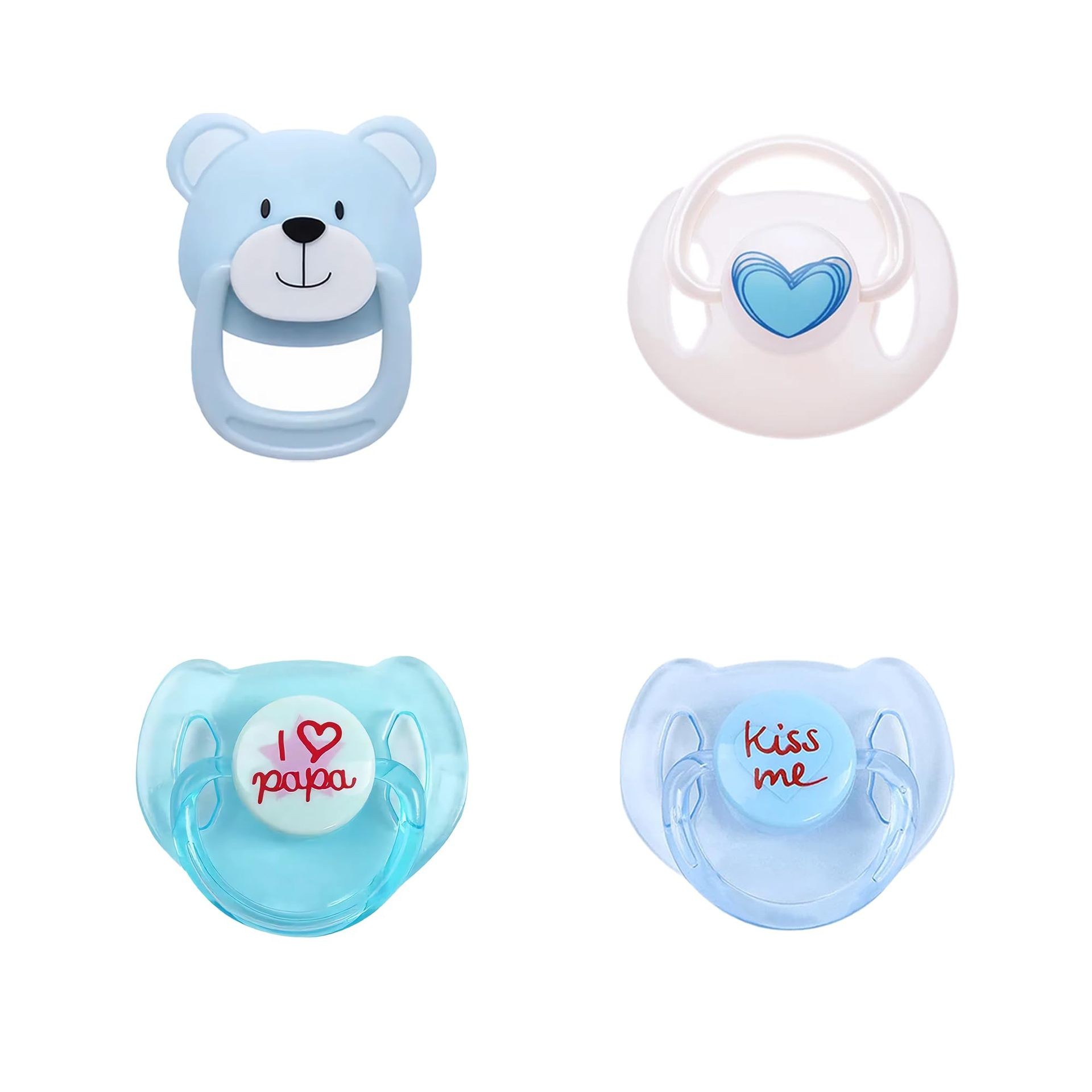 Reborn Doll Magnetic Nipple Suit Toy Pacifier