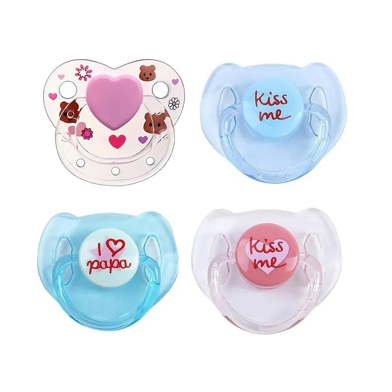 Reborn Doll Magnetic Nipple Suit Toy Pacifier