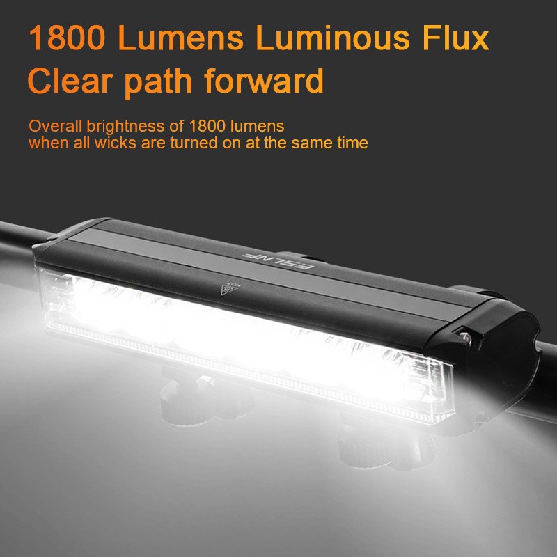 Super Bright LED Bike Light, 4 Lighting Modes, USB Rechargeable Bicycle Front Light, Waterproof Bike Light, Daytime Running Light, Off-Road Cycling Commuting