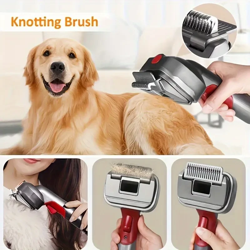Dog Grooming Tool Kit for Vacuum Compatible with Dyson V7/8/10/11