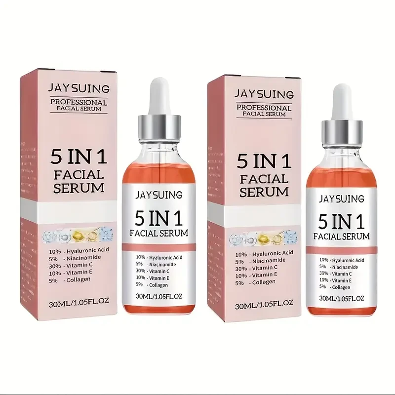 2pcs JAYSUING 5-in-1 Face Serum with Hyaluronic Acid