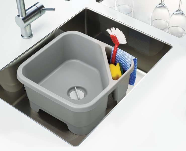 Washing-up bowl (Grey)  - Joseph Joseph Duo