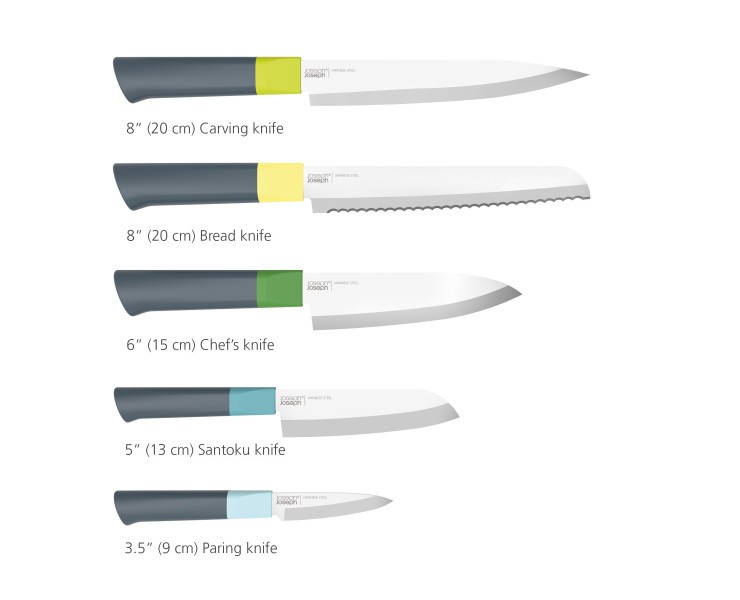 5-piece Knife Block Set  - Joseph Joseph Duo