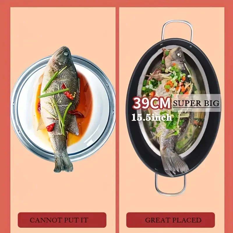 Large Cast Iron Steamer Pot