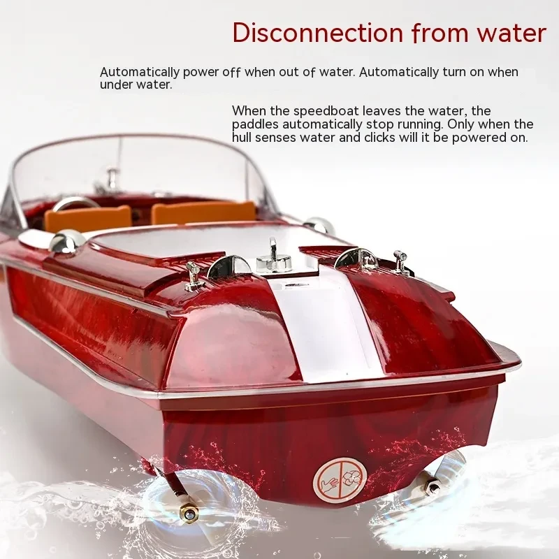 Rechargeable Speedboat Model Children's Toy