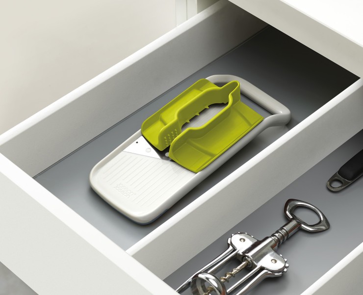 Multi-grip Mandoline (Stone)  - Joseph Joseph Duo