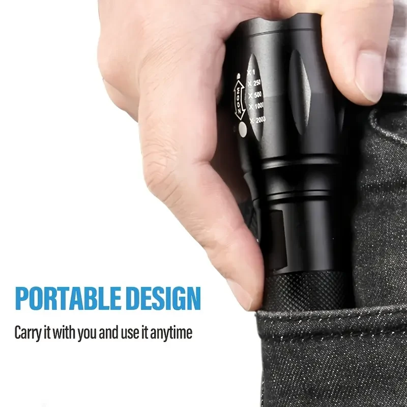 2pcs GoldenCentury Handheld LED Aluminum Flashlight