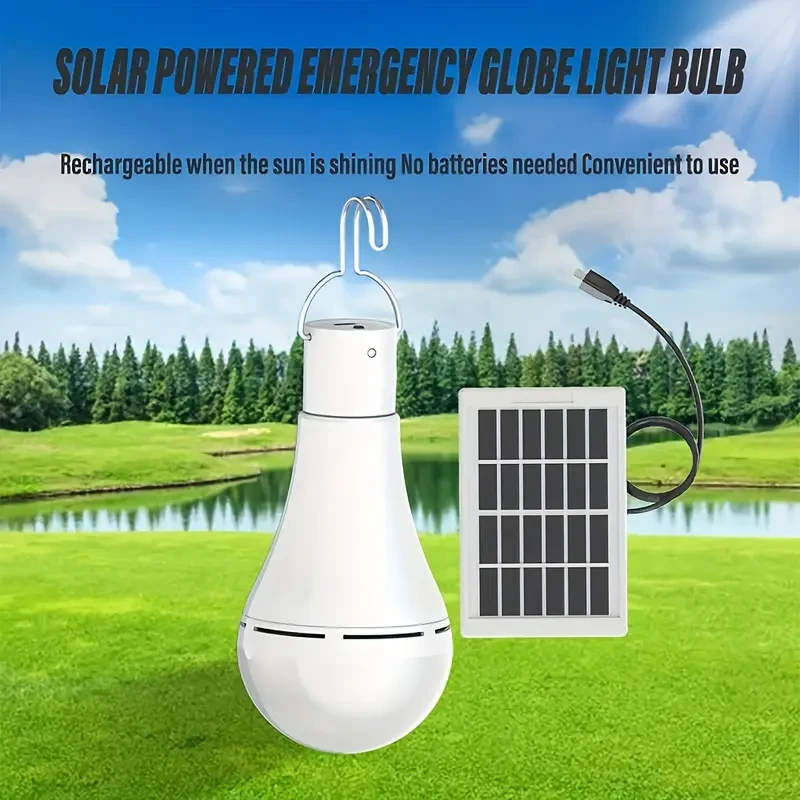 4pcs GoldenCentury Solar LED Bulbs