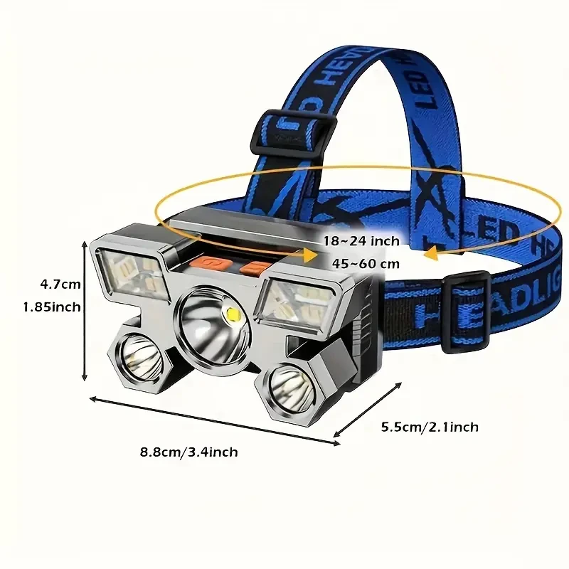4pcs smart headlights