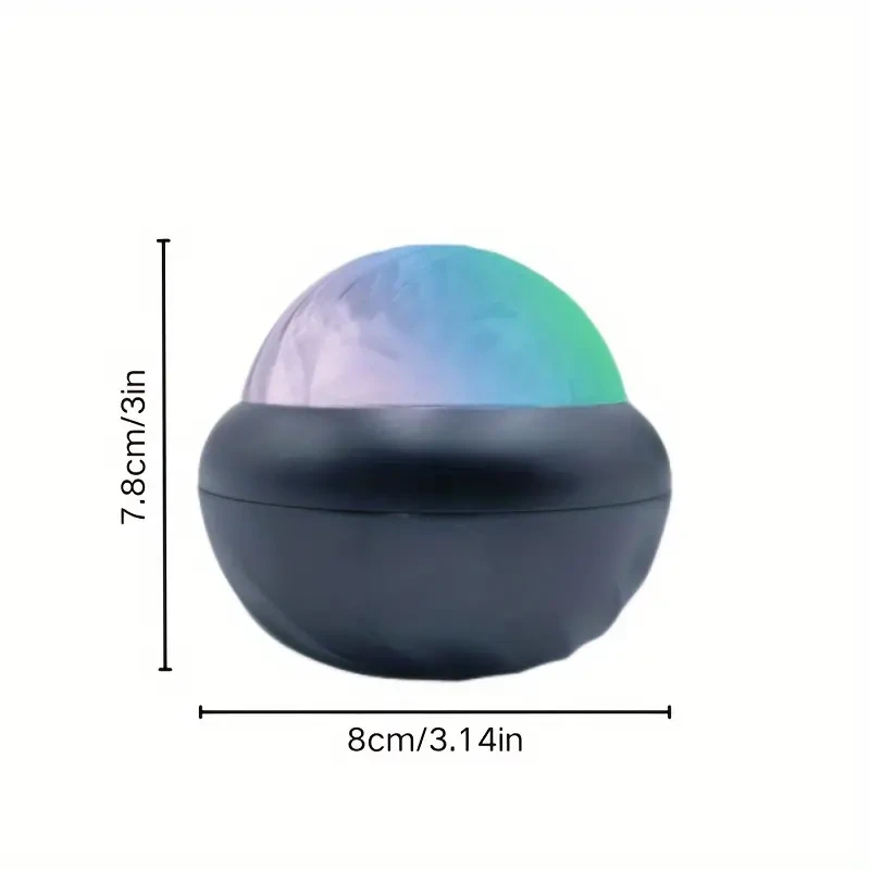 1pc USB-Powered Aurora and Starry Sky Projector