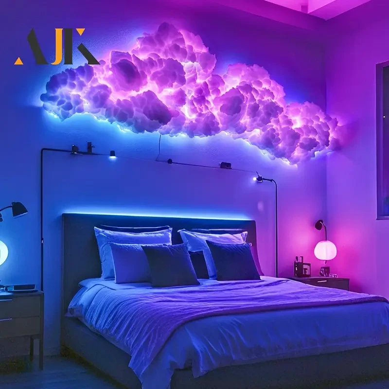 AJK 3D Cloud Light Set with Music Synchronization