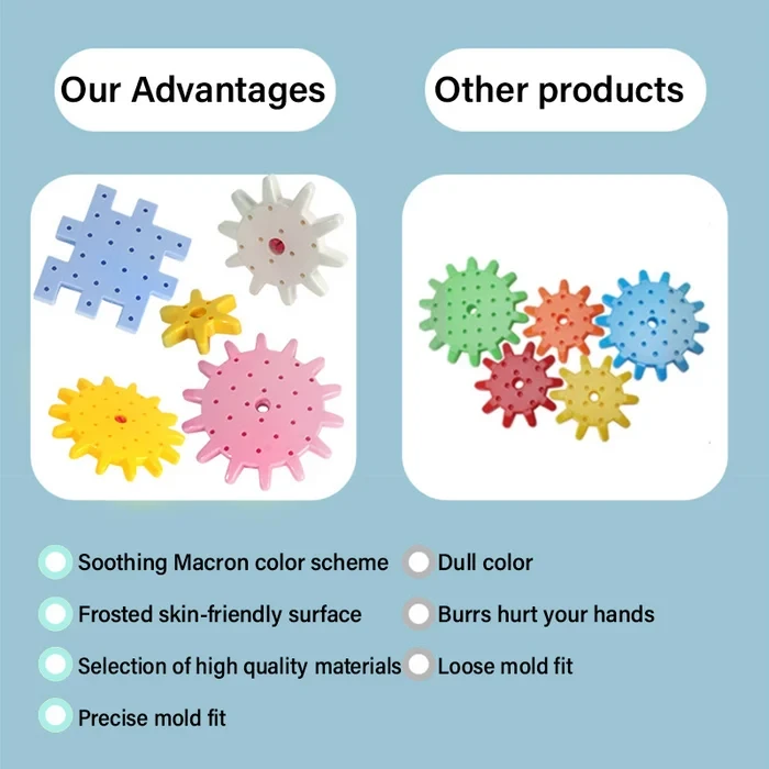 Educational STEM Electric Gears Blocks Toy