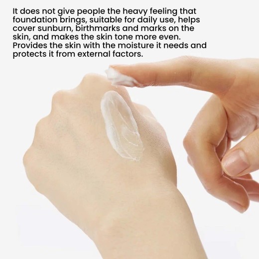 Light Makeup Cover Fleck Moisturizing Skin Brightening Cream