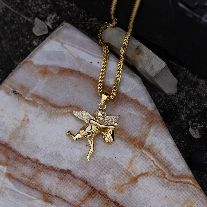 Hiphop Street Hip Hop Zircon Pendant