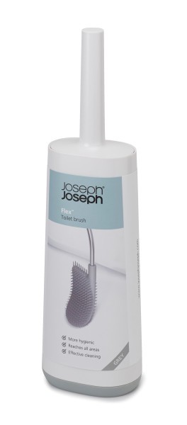Flex Toilet Brush - Grey  - Joseph Joseph