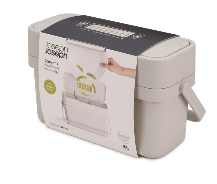 Compo 4 Food Waste Caddy - Joseph Joseph