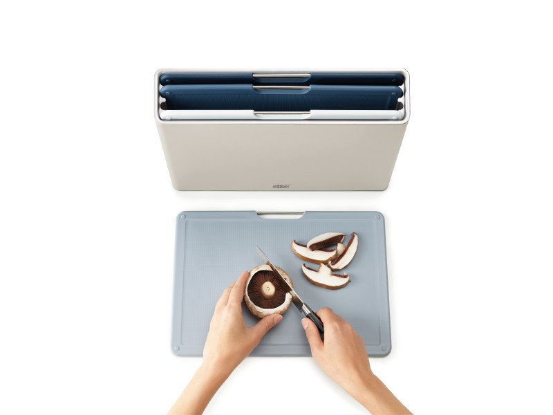 Folio Large Chopping Board Set - Sky  - Joseph Joseph