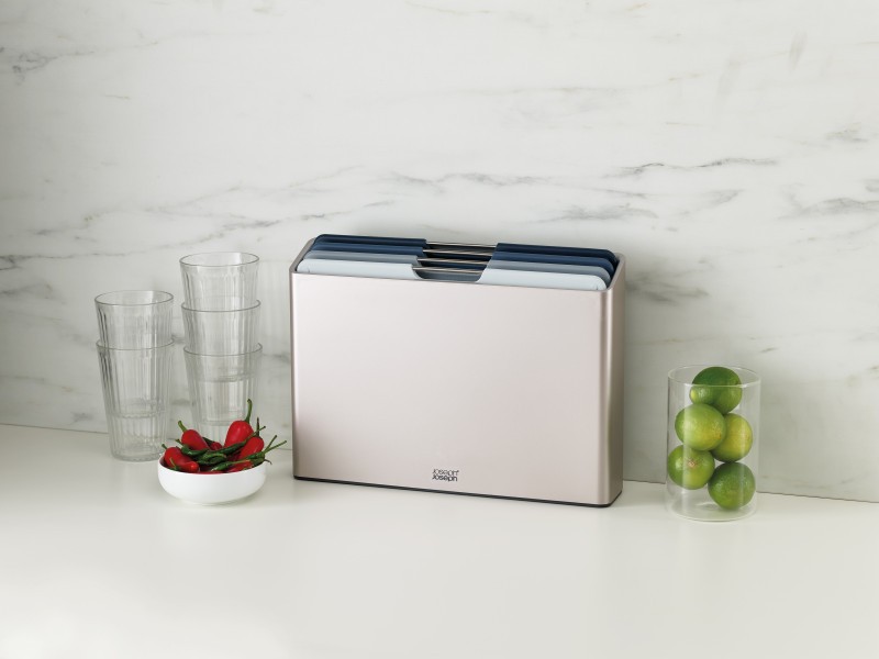 Folio Large Chopping Board Set - Sky  - Joseph Joseph