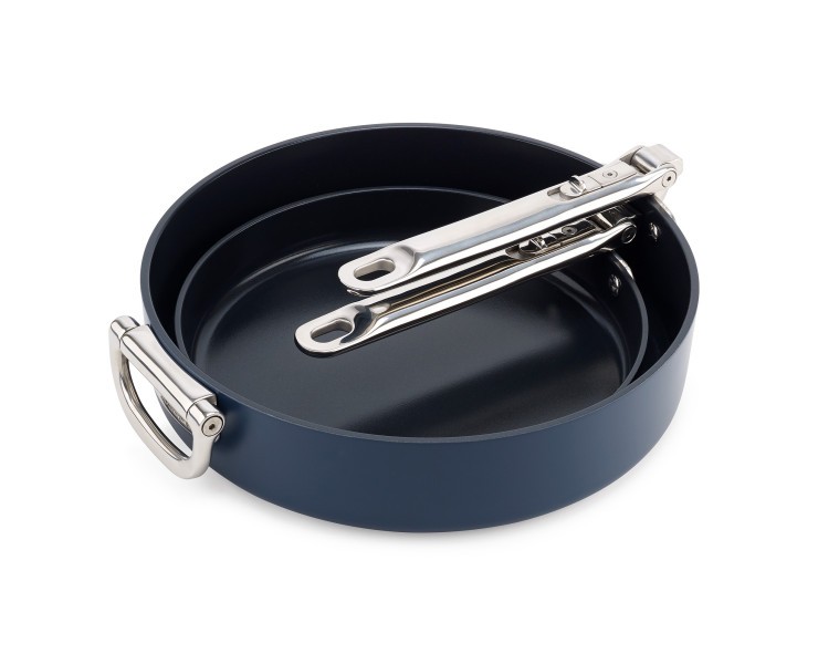 Space 2 Piece Non-Stick Induction Frying Pan Set - Joseph Joseph
