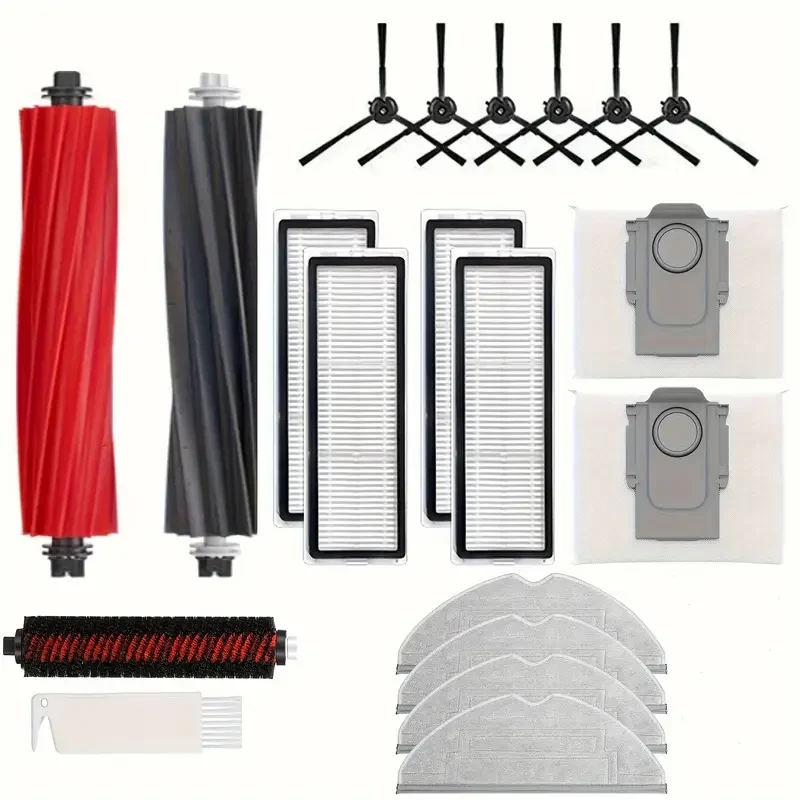 20pcs Roborock S8/S8 Pro Ultra Vacuum Cleaner Accessory Kit