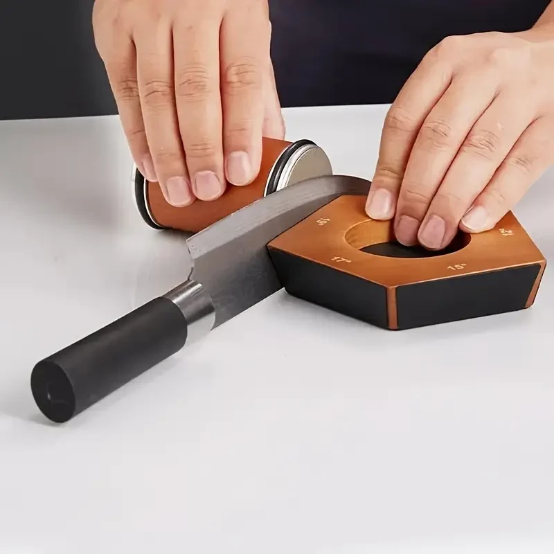 A Set of Diamond Roller Knife Sharpeners