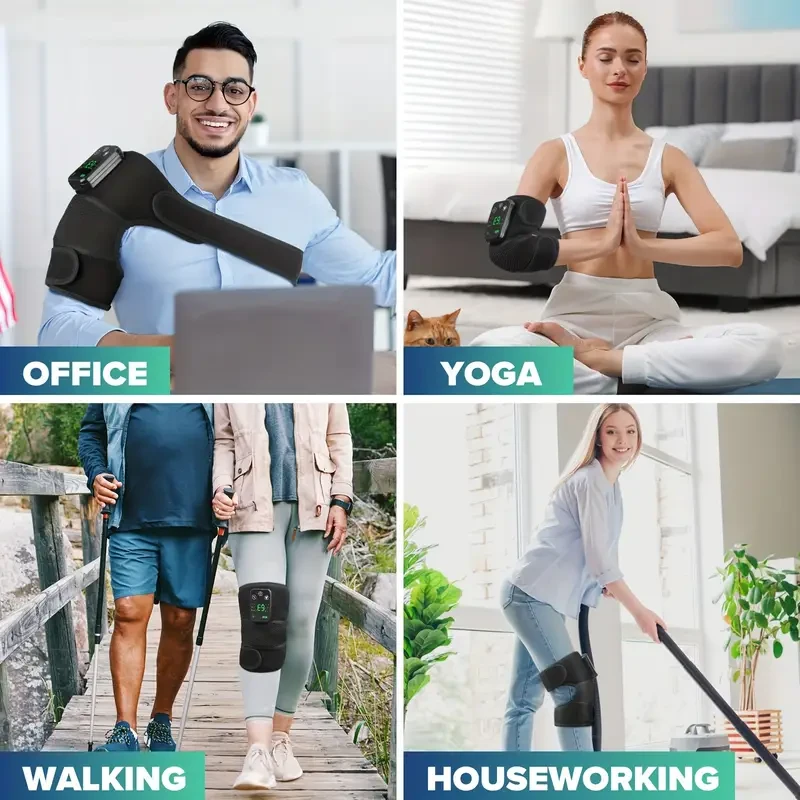 Electric Heating Knee Brace with Vibration