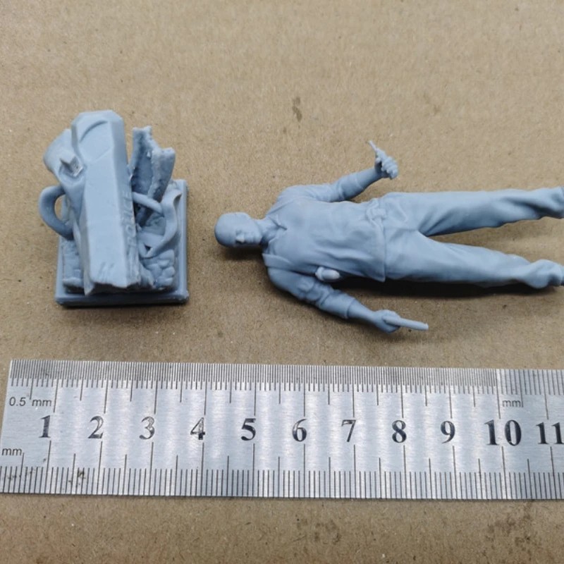 Die Hard Full Resin Figure 1/24 Scale 75mm Assemble Miniature Model Kit