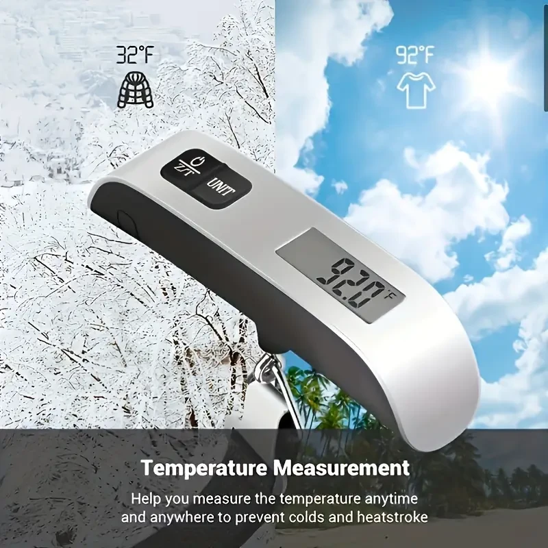 Luggage Scale, Electronic Scale, Portable Scale, Hook Scale, Parcel Scale, 50KG Mini Hanging Scale, Portable Spring Lifting Scale, Fishing Scale