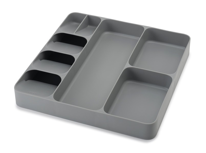 DrawerStore cutlery utensil and gadget organiser - Grey  - Joseph Joseph
