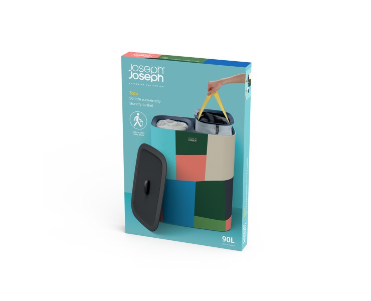 Tota 90L Laundry Basket - Jonathan Lawes  - Joseph Joseph