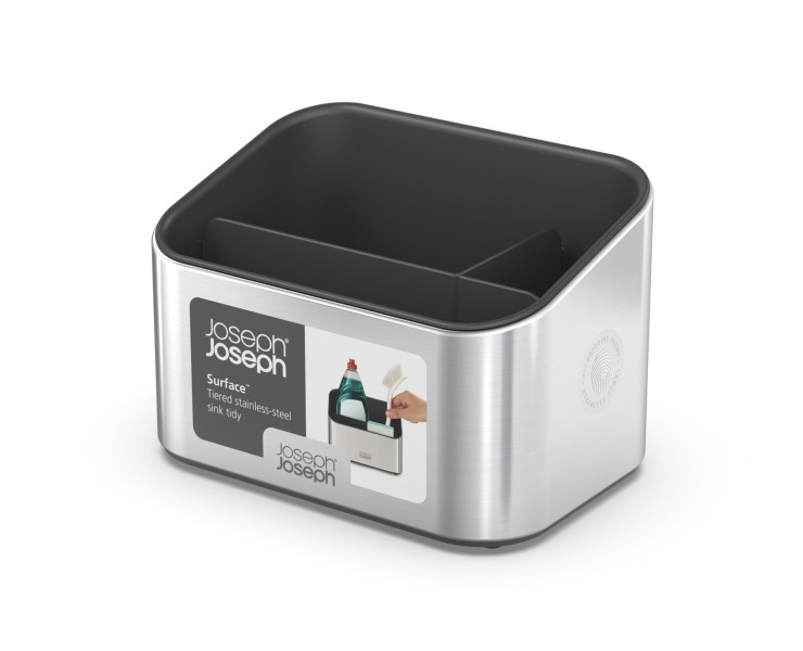 Surface Stainless Steel Sink Tidy - Joseph Joseph