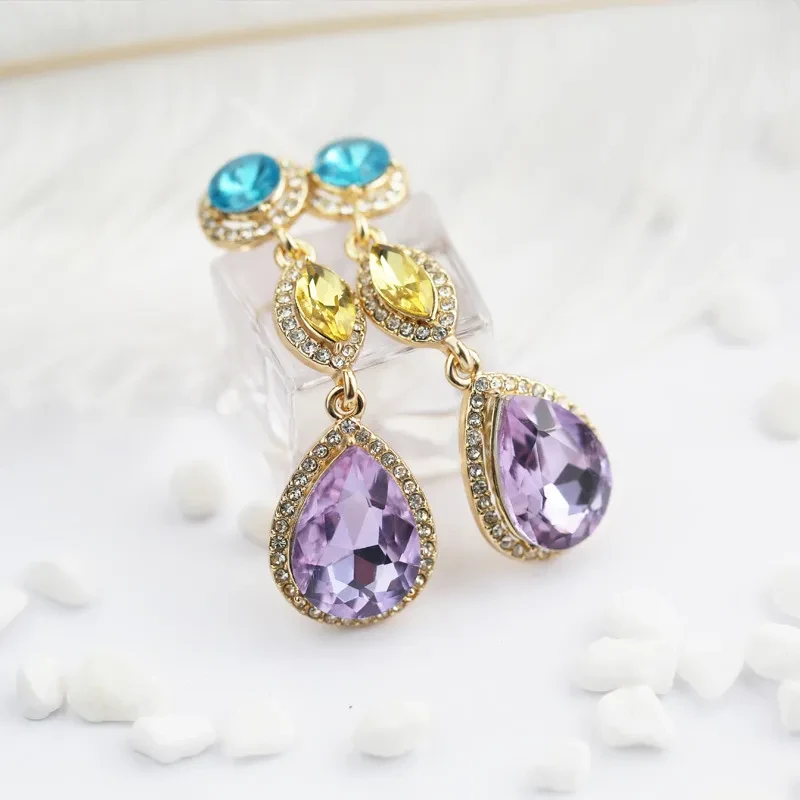Fashion Diamond Crystal Women's Earrings