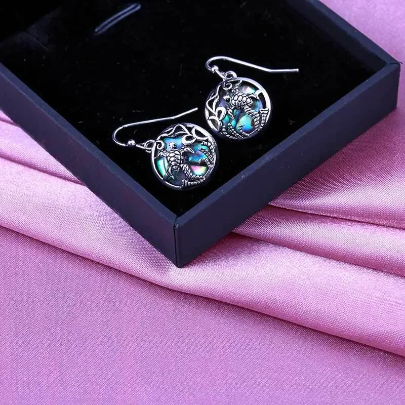 Creative Beach Women's Colorful Shell Earrings