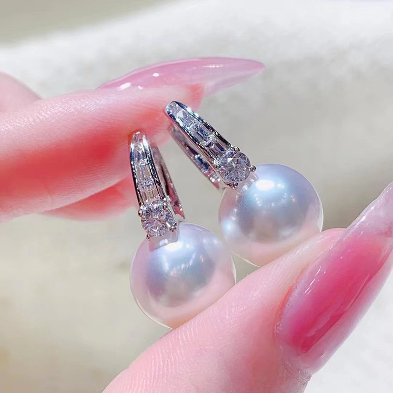 Women's Fashion French Artificial Pearl Earrings